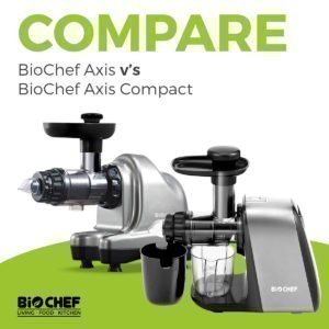 Compare Juicers: BioChef Axis vs BioChef Axis Compact