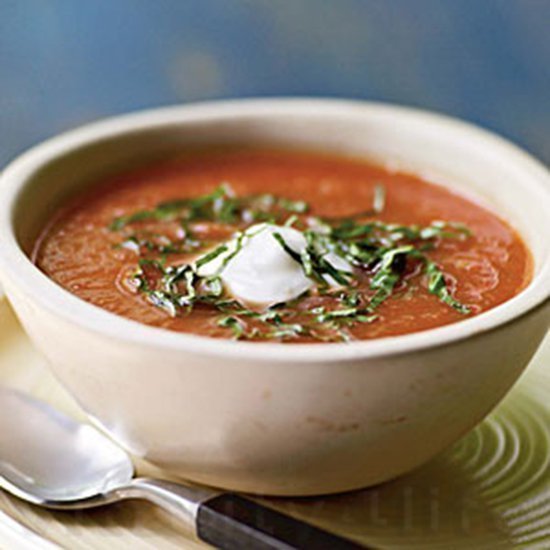 Juiced Tomatoes & Herb Soup