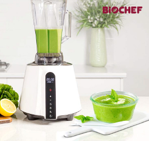 Make the Perfect Hot Green Soup With the Living Food Blender
